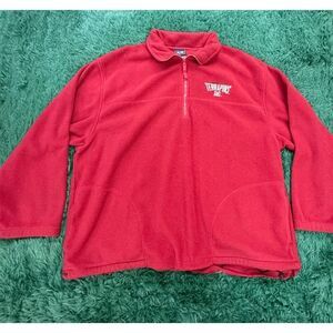 University Maryland 90s Red Pullover Supersoft Fleece Sweatshirt 2XL